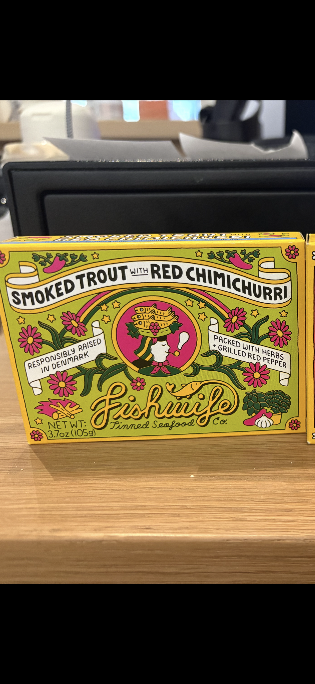 Fishwife | Smoked Trout w Red Chimichurri