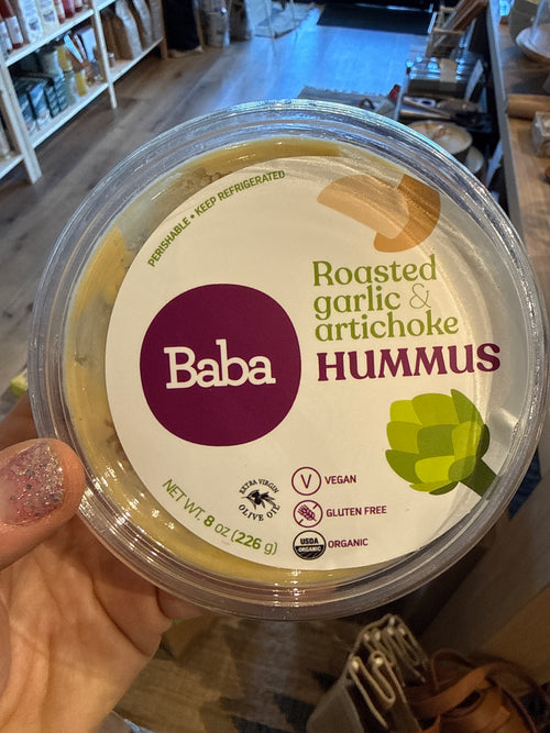 Baba Hummus | Roasted Garlic + Artichoke